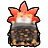 紅葉のベッドの画像