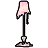 桜花のランプの画像