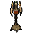 ウィザードのランプ白の画像
