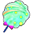 フワフワわたアメのアイコン画像
