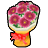 ローズの花束の画像
