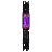 紫ステンドグラスの柱の画像