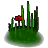 アストルティアの赤色花の画像