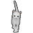 ルティアンオッド像白の画像
