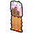 クリスマスお菓子の壁の画像